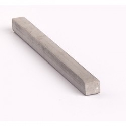 Pręt aluminiowy kwadratowy 10x10mm Dług.1.5mb
