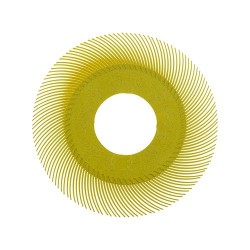 Refil do szczotki Typ C żółty 152x11x25,4 mm